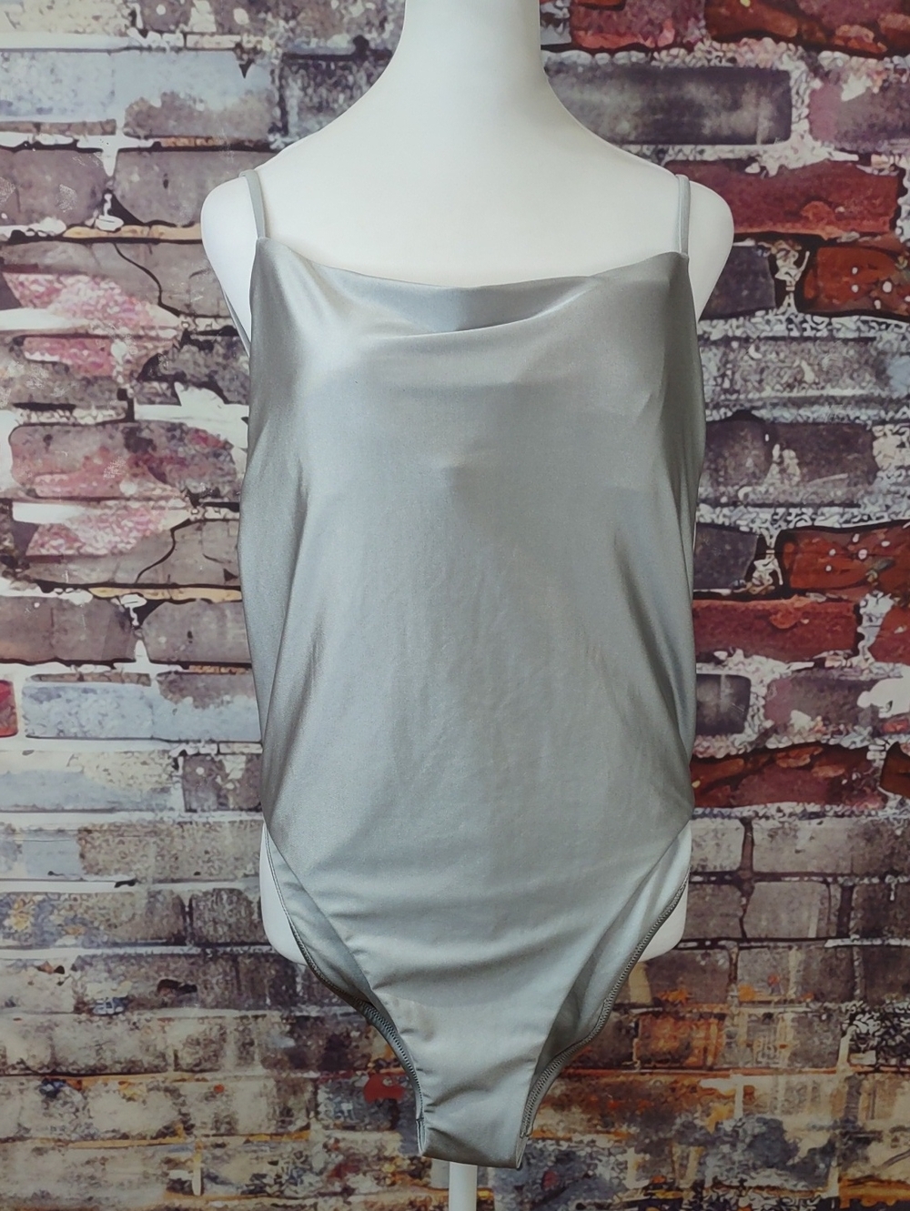 Shade & Shore Silver Bodysuit